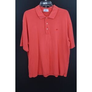 Southern Tide Shirt Mens Large SALMON PINK Polo Skipjack Logo Stretch Casual